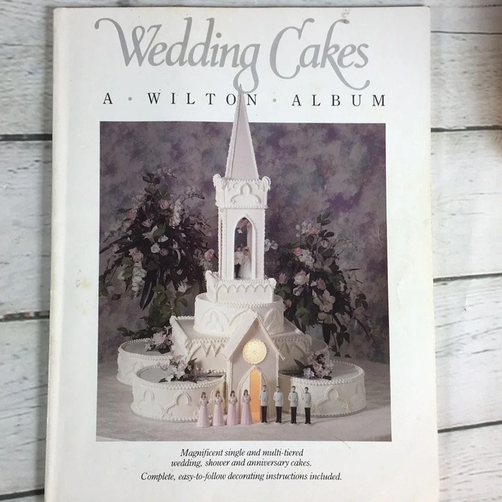 Wilton Weddings & Wedding Cakes A Wilton Album Wilton 1996 1989 Softcover Books